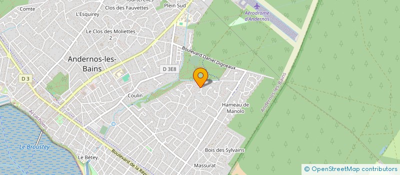 localisation de l'entreprise SC EQUITY PARTNER  ANDERNOS-LES-BAINS