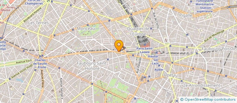 localisation de l'entreprise SC EQUITY SARL  PARIS 8