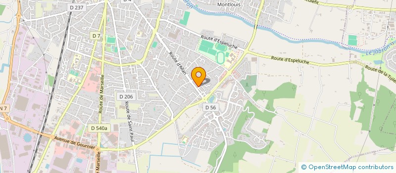 localisation de l'entreprise SC. ERIS190 IMMO à MONTELIMAR