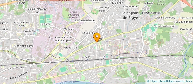 localisation de l'entreprise SC ESAGUIEL INVEST à SAINT-JEAN-DE-BRAYE