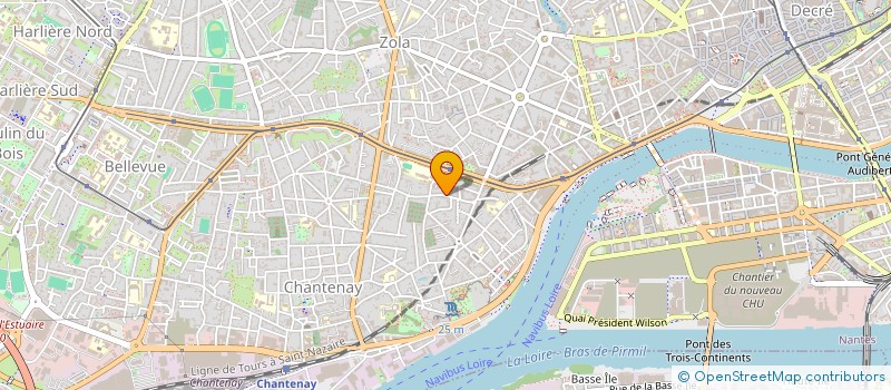 localisation de l'entreprise SC ESTELLE TRICHET  NANTES