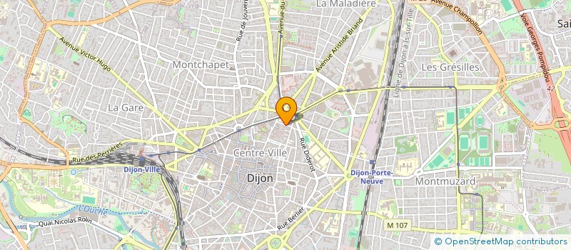 localisation de l'entreprise SC ESTEVE & ASSOCIES  DIJON