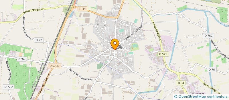 localisation de l'entreprise SC ESTIENNE D ORVES  ROGNONAS