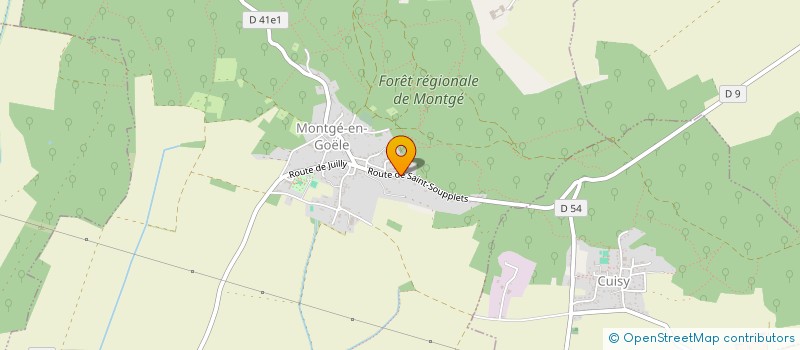 localisation de l'entreprise SC ET3CJ  MONTGE-EN-GOELE