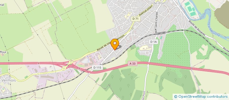 localisation de l'entreprise SC EURO IMMO  SAINT-NICOLAS-DE-PORT