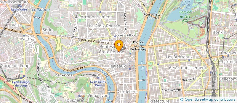 localisation de l'entreprise SC EVEREST 19 à LYON