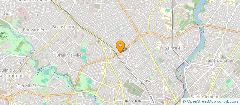 localisation de l'entreprise SC EXEL à NANTES