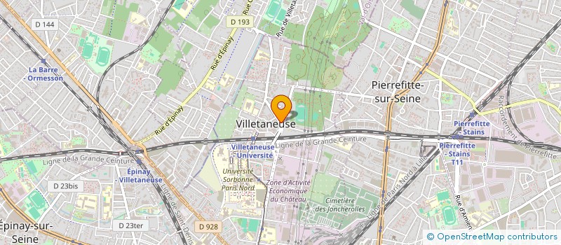 localisation de l'entreprise SC EXPRESS DEMENAGEMENT  PARIS