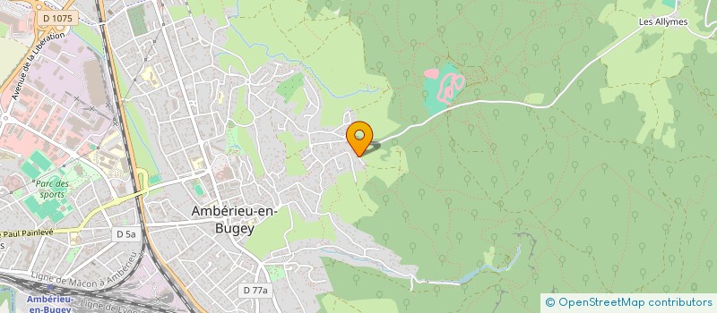 localisation de l'entreprise SC FAB S  AMBERIEU-EN-BUGEY