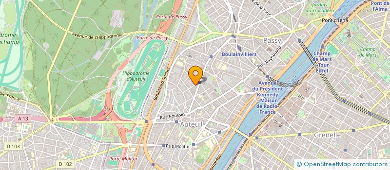 localisation de l'entreprise SC FABRE JASMIN  PARIS