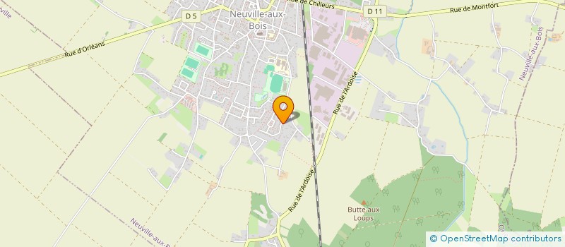localisation de l'entreprise SC FACT  NEUVILLE-AUX-BOIS