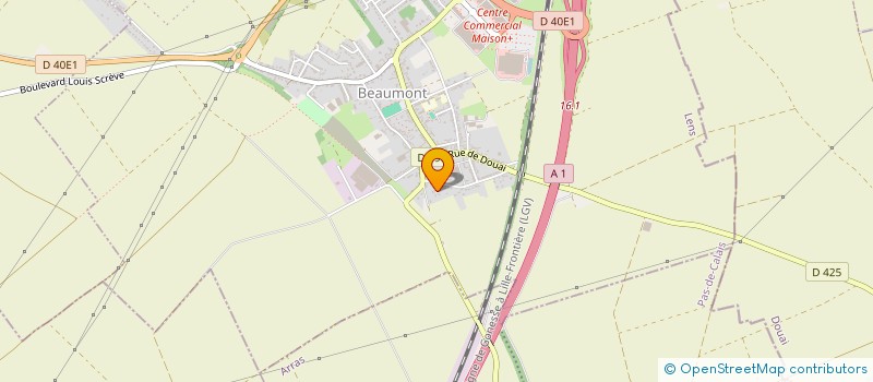 localisation de l'entreprise SC FAGEB à HENIN-BEAUMONT