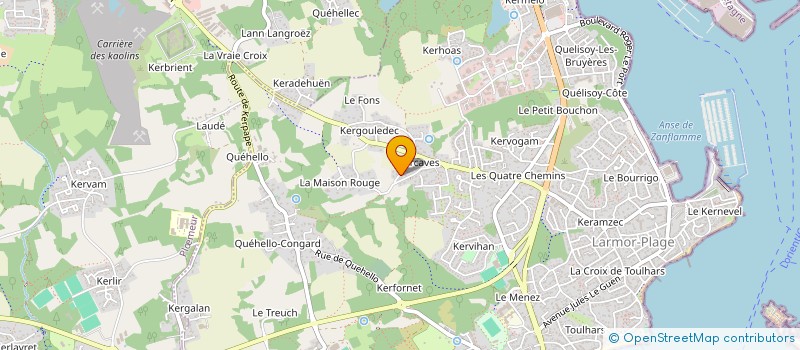 localisation de l'entreprise SC FAIMANO  LARMOR-PLAGE