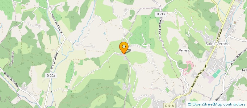 localisation de l'entreprise SC FAMA  CHEVRIERES