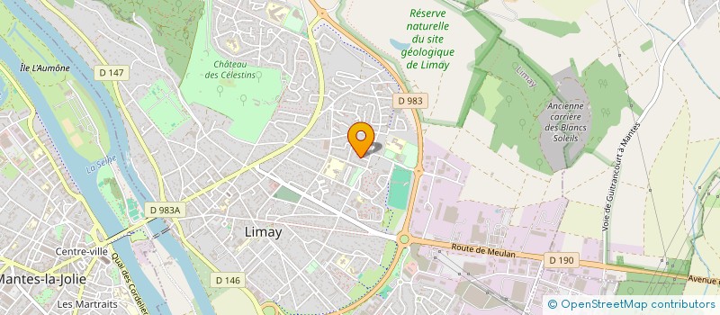 localisation de l'entreprise SC FAMILIA 78  LIMAY