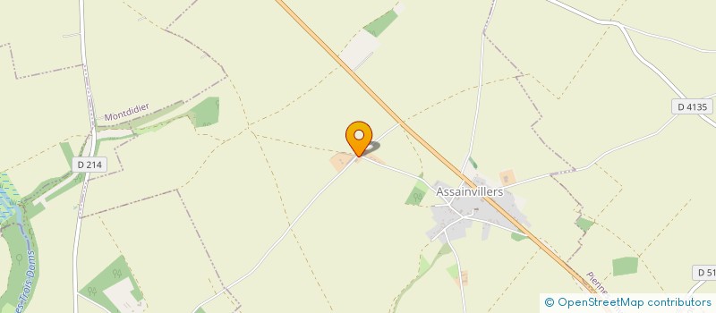 localisation de l'entreprise SC FAMILIALE DE SAINT GEORGES  ASSAINVILLERS