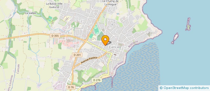 localisation de l'entreprise SC FAMILIALE EMERAUDE GILLET à CANCALE