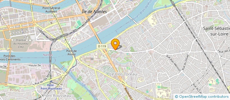 localisation de l'entreprise SC FAMILIALE LEPINE à NANTES