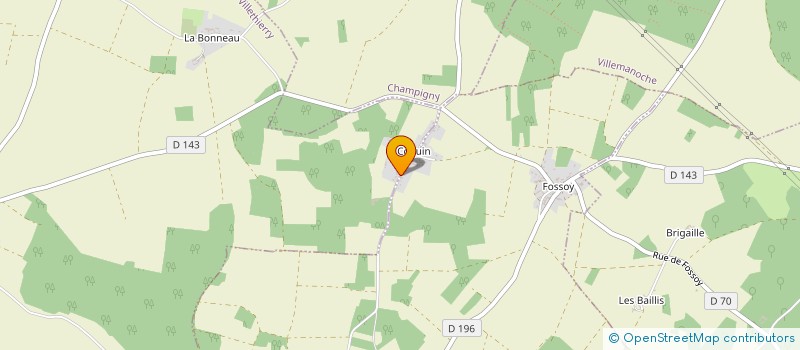 localisation de l'entreprise SC FAMILLE ANDRE  VILLETHIERRY