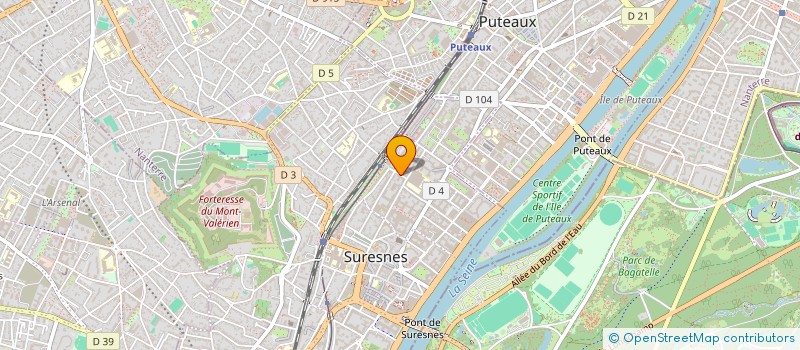 localisation de l'entreprise SC FAMILLE FFX KRIEG à SURESNES