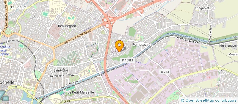 localisation de l'entreprise SC FAMILLE GERMAIN  LA ROCHELLE