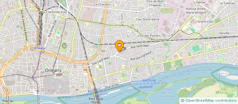localisation de l'entreprise SC FAMILLE GUILBERT  ORLEANS