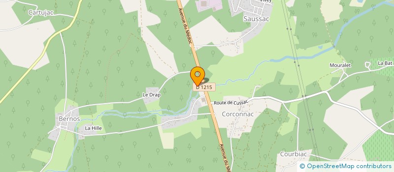 localisation de l'entreprise SC FAMILY  SAINT-LAURENT-MEDOC