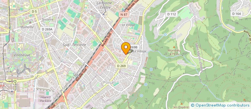 localisation de l'entreprise SC FAMILY  SAINT-MARTIN-D'HERES