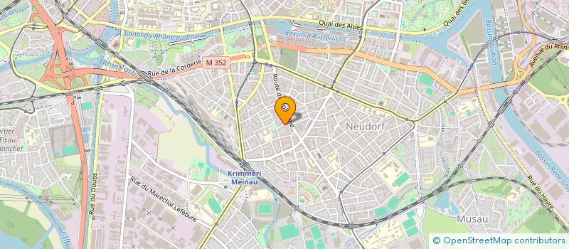 localisation de l'entreprise SC FAMILY HMK  STRASBOURG