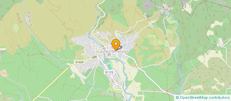 localisation de l'entreprise SC FARO à CAUNES-MINERVOIS