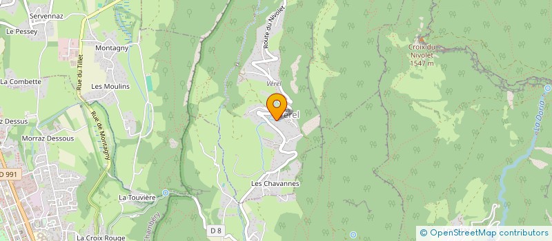 localisation de l'entreprise SC FAUVET  VEREL-PRAGONDRAN