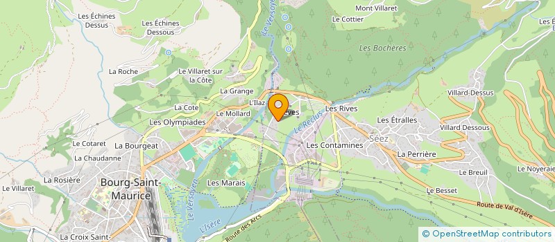 localisation de l'entreprise SC FAVRE  SEEZ