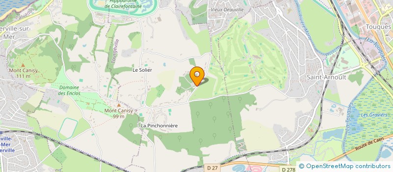 localisation de l'entreprise SC FAX LANGRINIERE  TOURVILLE-EN-AUGE