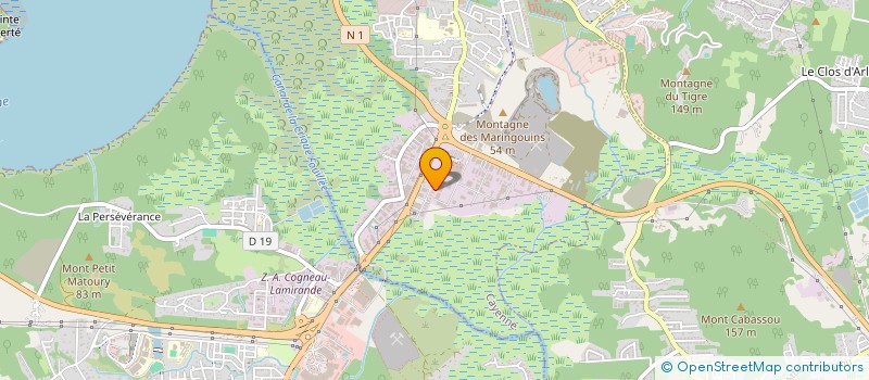 localisation de l'entreprise SC FCL  CAYENNE