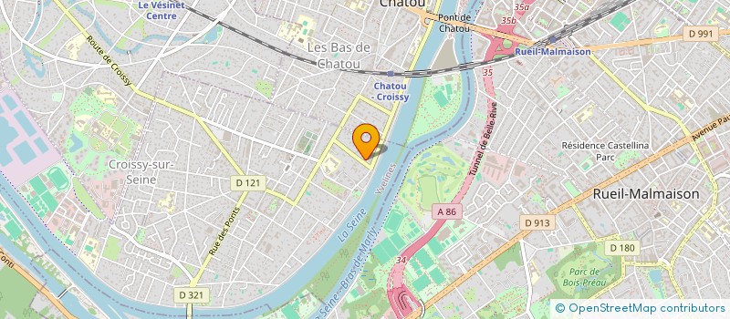 localisation de l'entreprise SC FEDIDA 1997  CROISSY-SUR-SEINE