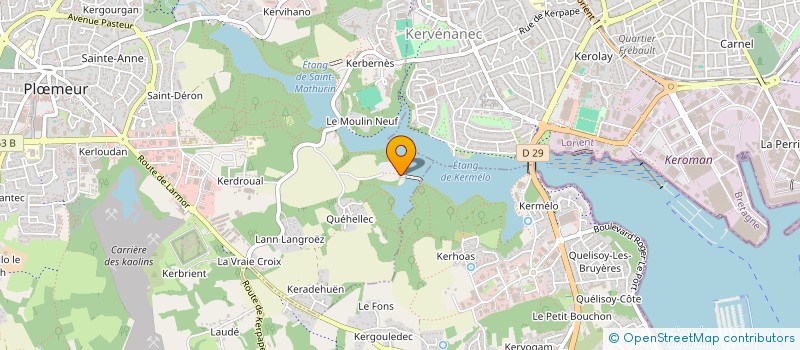 localisation de l'entreprise SC FEHNER-FUSY  PLOEMEUR