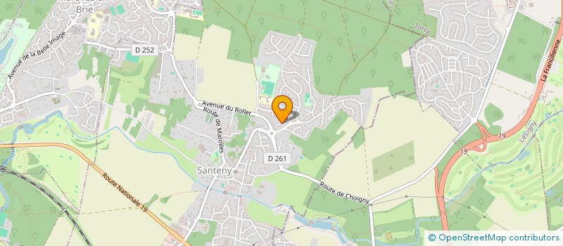 localisation de l'entreprise SC FERRIERE 29-04  SANTENY