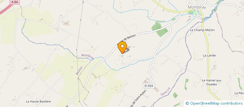 localisation de l'entreprise SC FETV  MONTBRAY