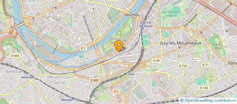 localisation de l'entreprise SC FILALI HELALI à ISSY-LES-MOULINEAUX