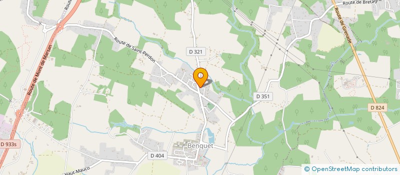 localisation de l'entreprise SC FINANCIERE AEF  MONT-DE-MARSAN