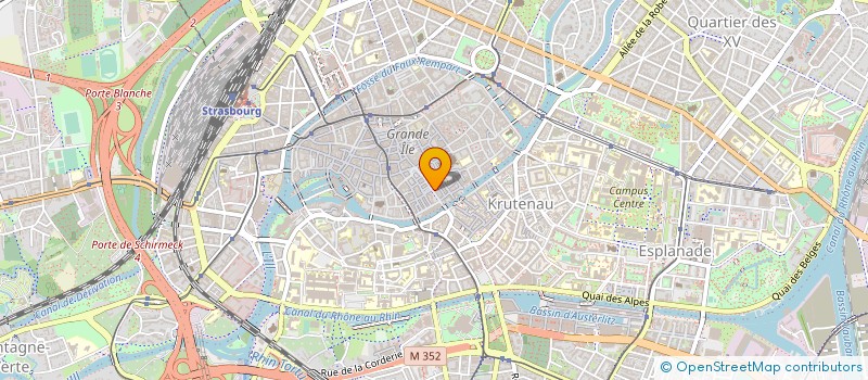 localisation de l'entreprise SC FINANCIERE FLORE à STRASBOURG