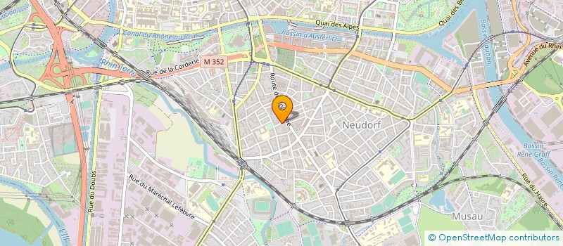 localisation de l'entreprise SC FINANCIERE HMK à STRASBOURG