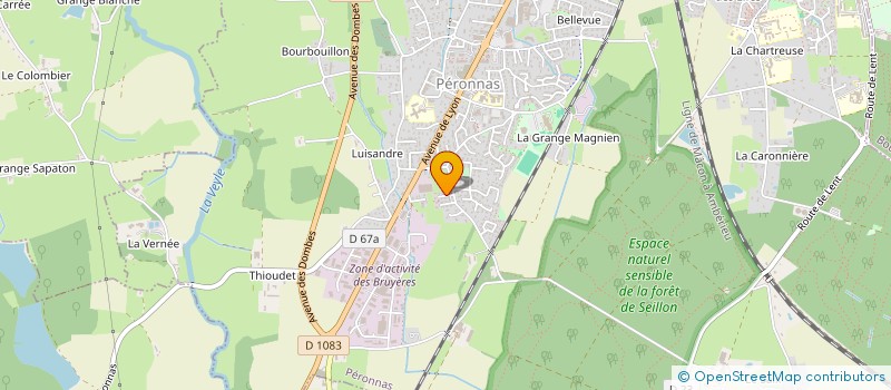 localisation de l'entreprise SC FINANCIERE PANALARD  SAINT-ANDRE-SUR-VIEUX-JONC