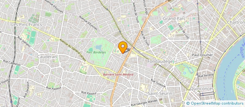 localisation de l'entreprise SC FINANCIERE POINCARE à BORDEAUX