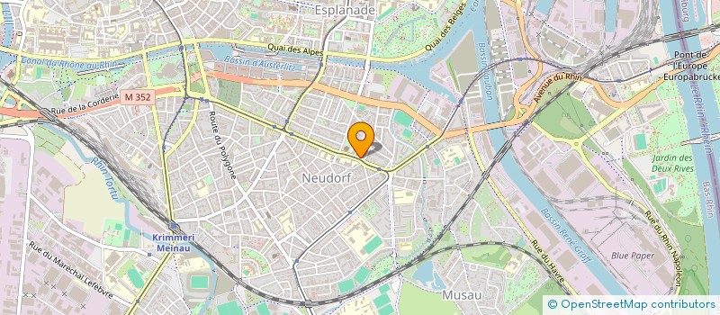 localisation de l'entreprise SC FINANCIERE S  STRASBOURG