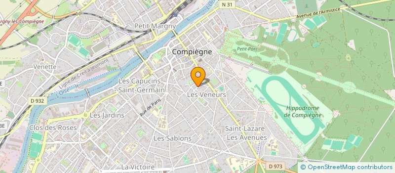 localisation de l'entreprise SC FINANCIERE VERMENTON  COMPIEGNE