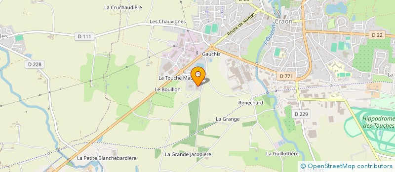 localisation de l'entreprise SC FINBAC  POMMERIEUX