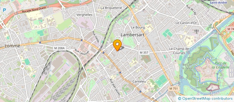 localisation de l'entreprise SC FINOLIDEL à LAMBERSART