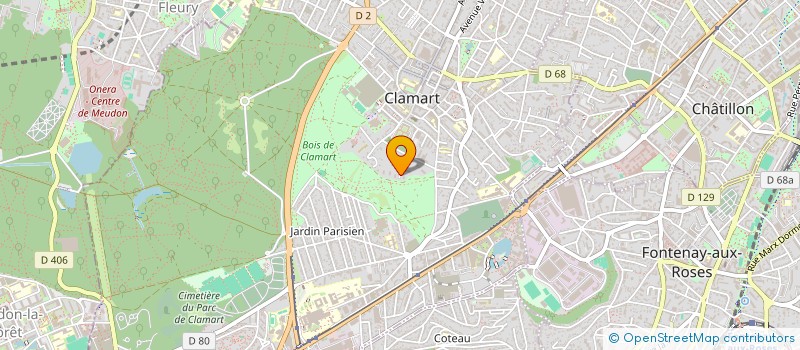 localisation de l'entreprise SC FIORENTINA INVEST à CLAMART