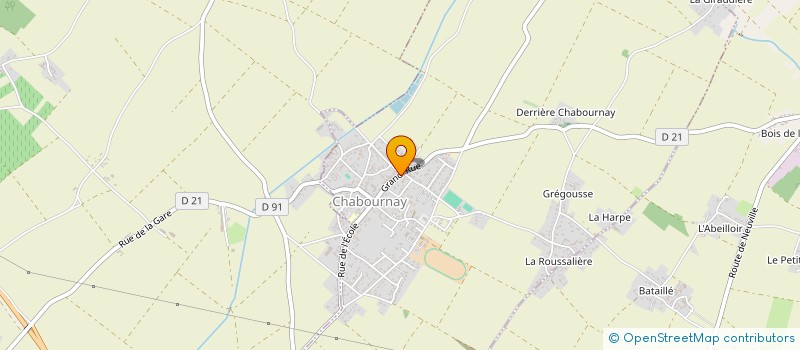 localisation de l'entreprise SC FJLT INVEST  CHABOURNAY